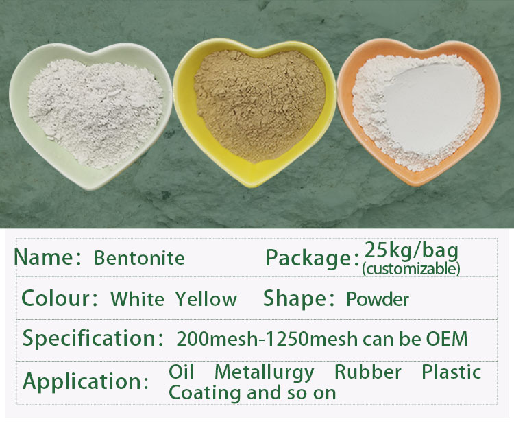 China Bulk Bentonite Clay Powder Price Cosmetic Grade factory and suppliers